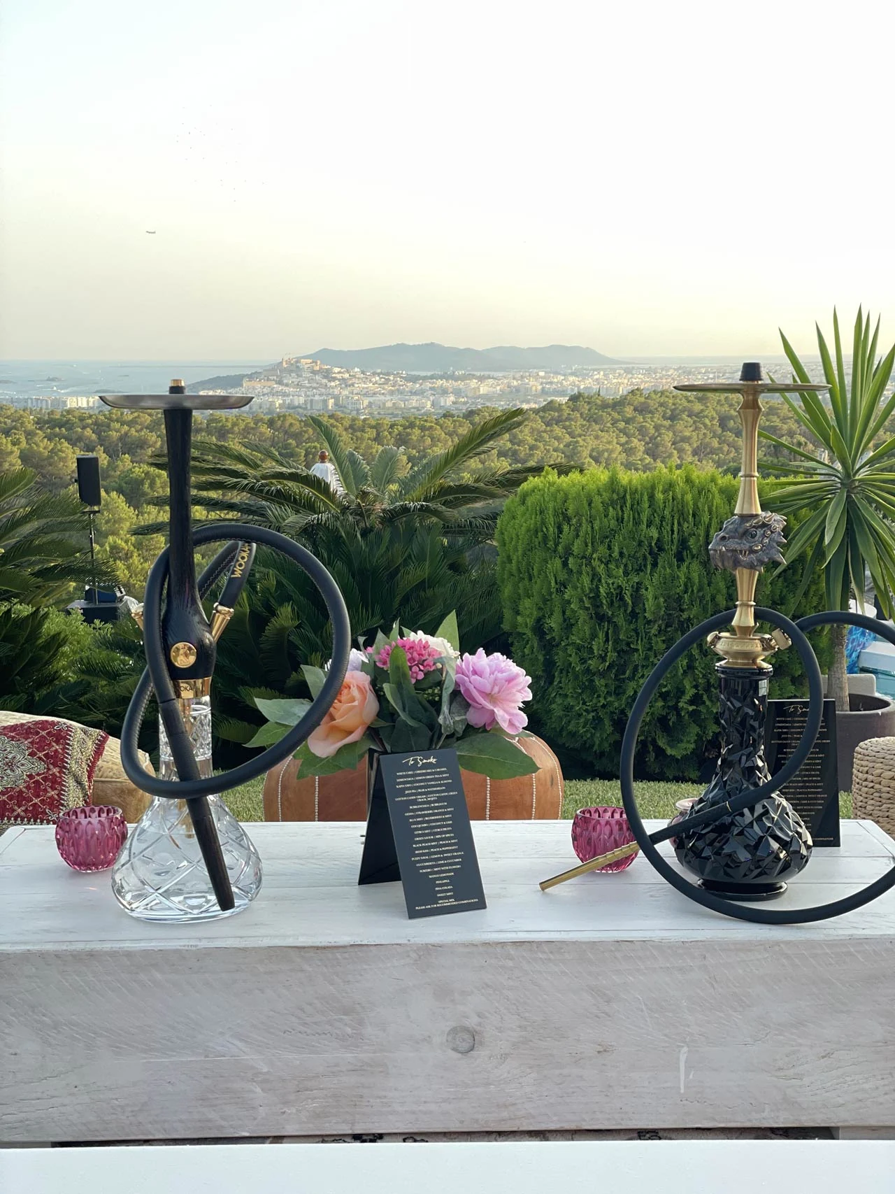 Evento en terraza con shishas ViNG